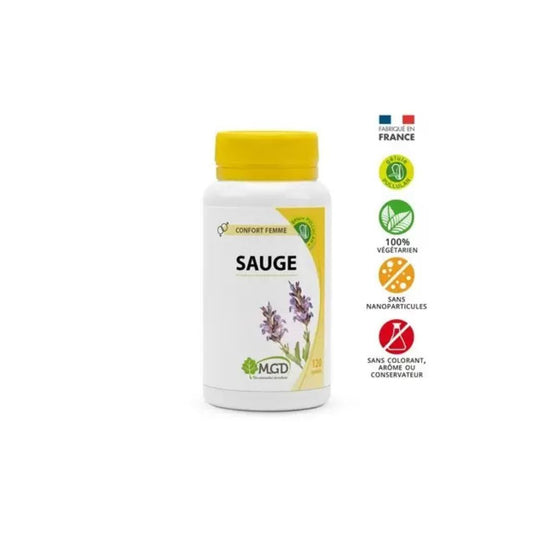 Sauge 120 Gélules 220mg - MGD