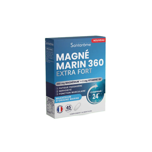 Magnésium Marin 360 Extra Fort 45 Comprimés - SANTAROME