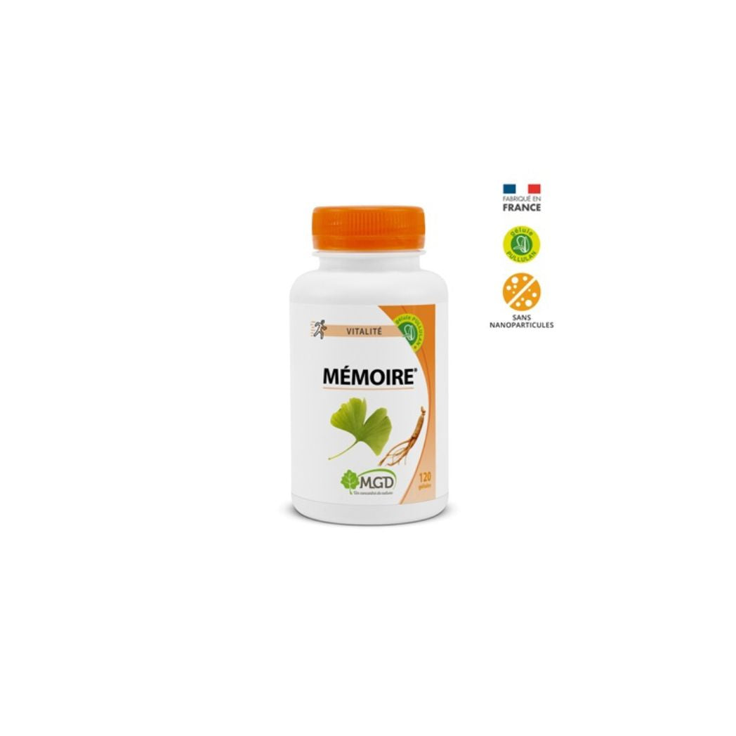 Mémoire 120 Gélules 500.4mg - MGD