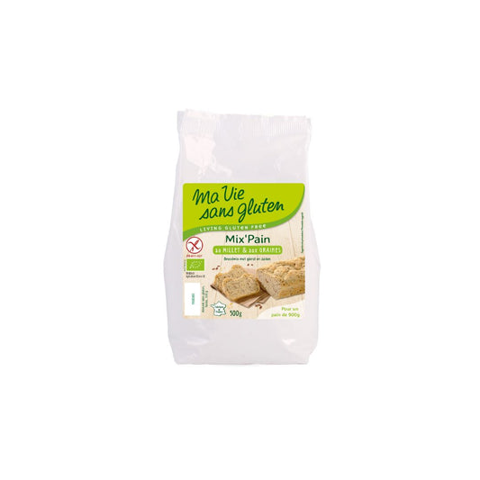 Mix Pain Millet et Graines 500g - MA VIE SANS GLUTEN