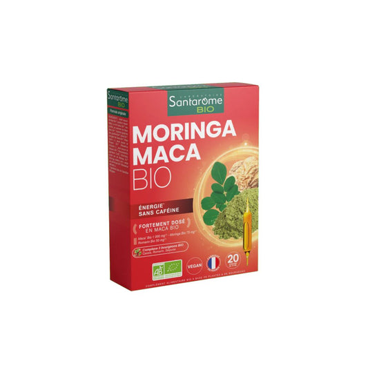 Moringa Maca Bio 20 Ampoules - SANTAROME