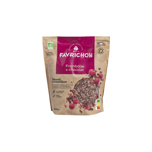 Muesli Croustillant Famboise Chocolat 500g - FAVRICHON