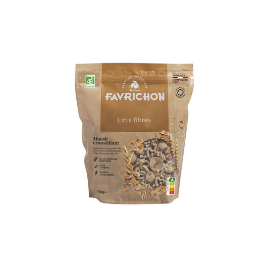 Muesli Lin et Fibre 400g - FAVRICHON