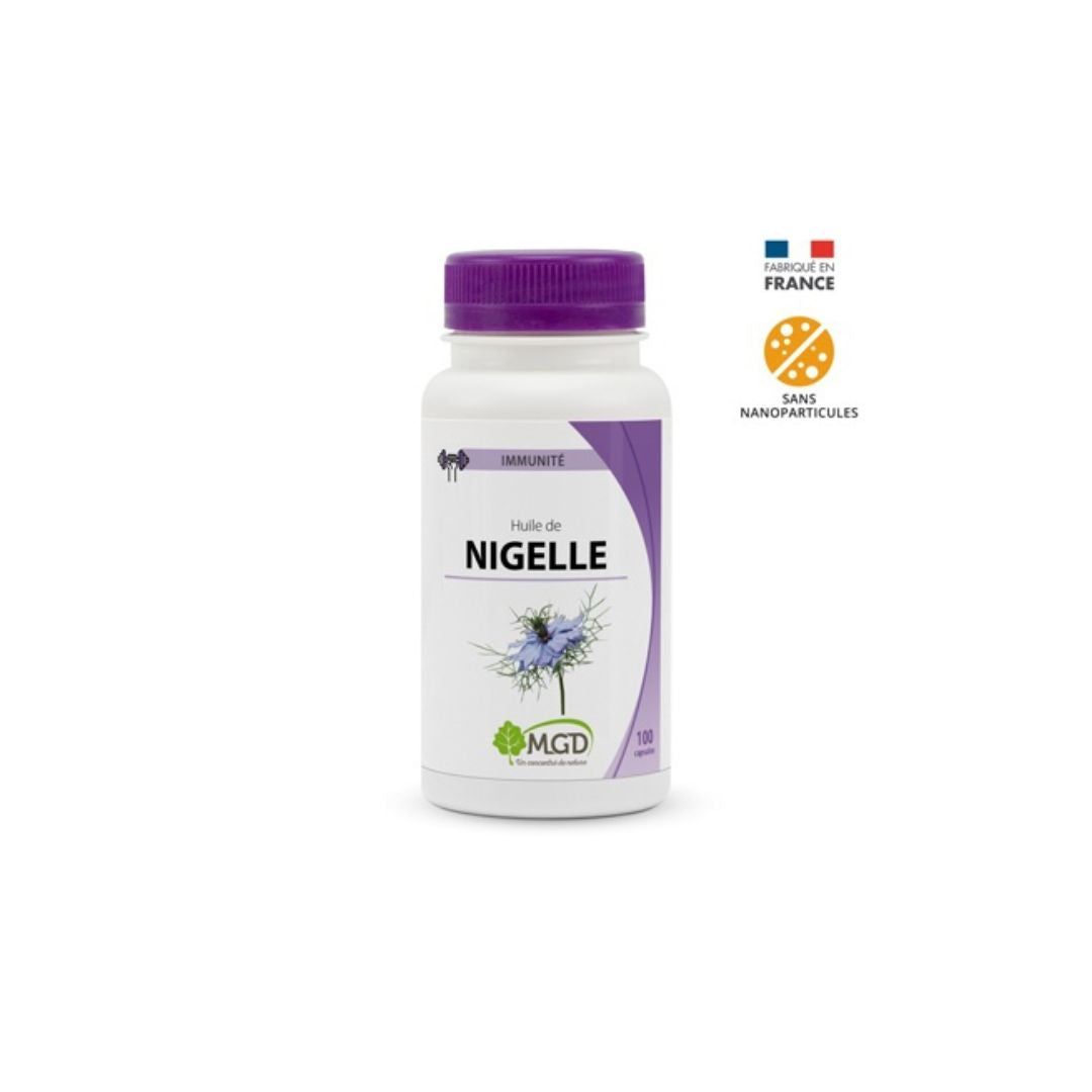 Nigelle (Huile) 100 Gélules 500mg - MGD