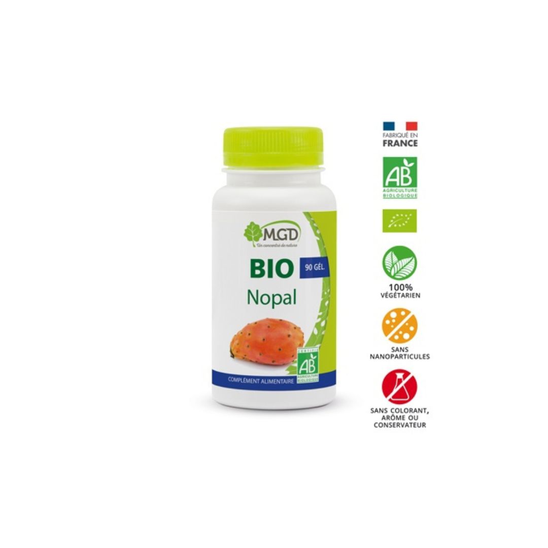 Nopal Bio 90 Gélules 380mg - MGD