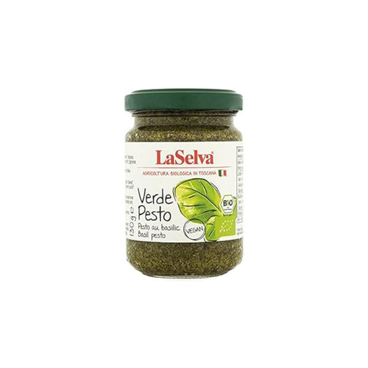 Pesto Verde au Basilic Sans Ail 130g - LA SELVA