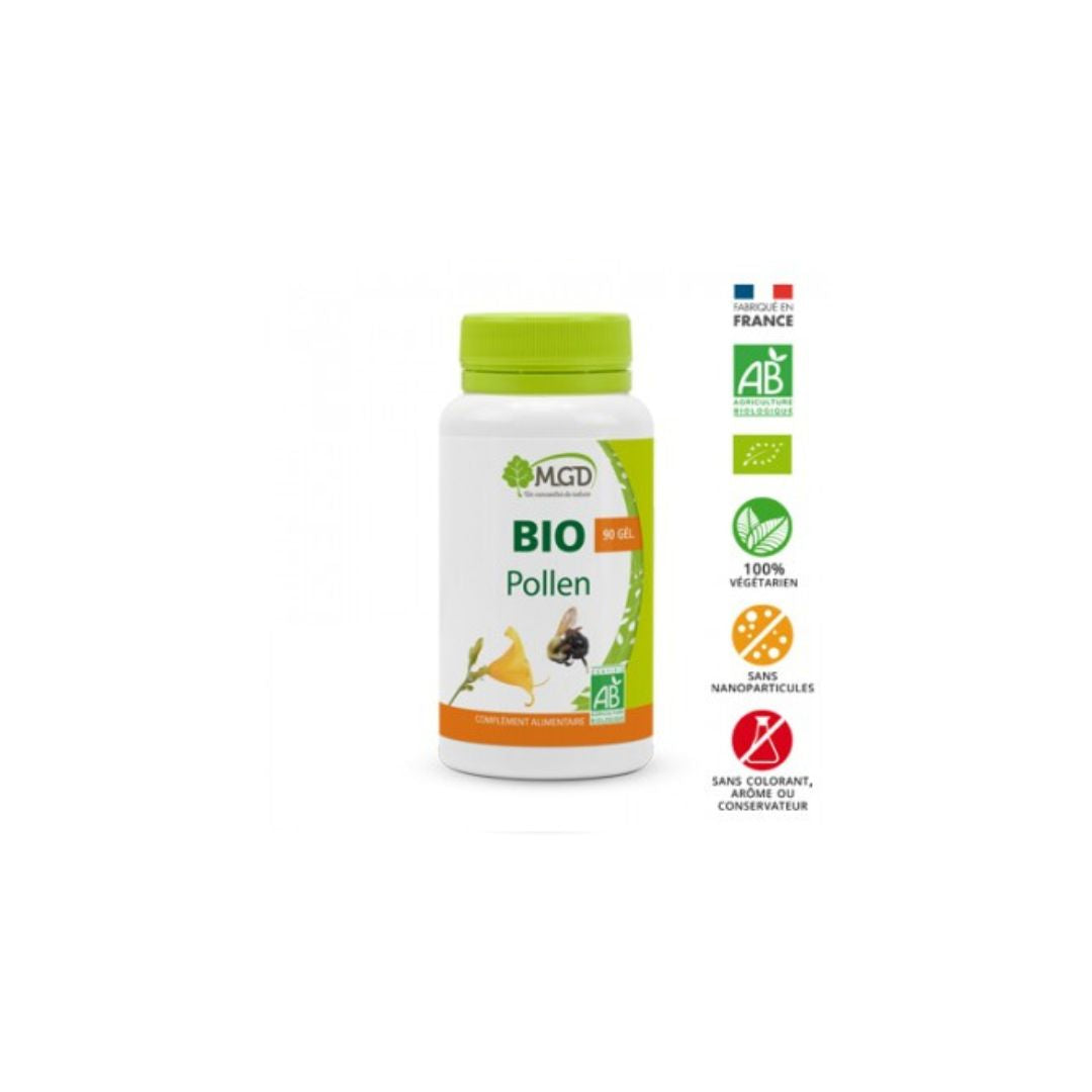 Pollen Bio 90 gélules 220mg MGD