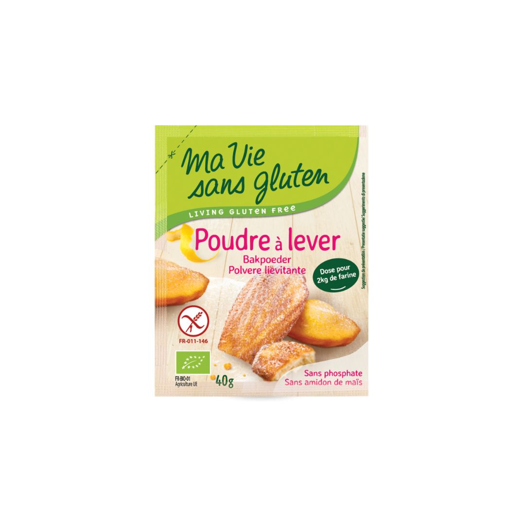 Poudre à Lever 40g - MA VIE SANS GLUTEN