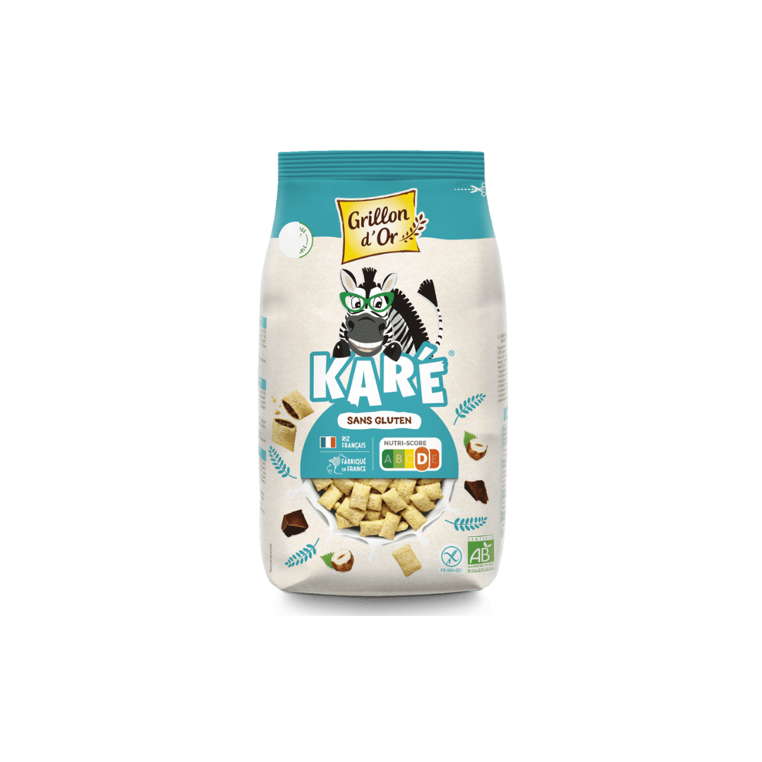 Karé Fourre au Cacao et aux Noisettes - GRILLON D'OR