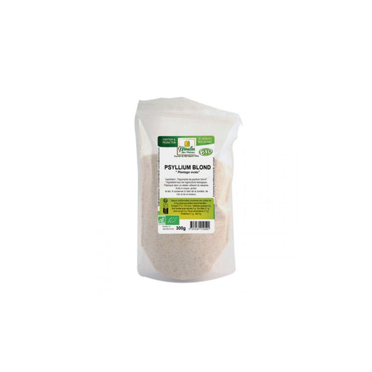 Psyllium Blond Téguments 300g - MOULIN DES MOINES