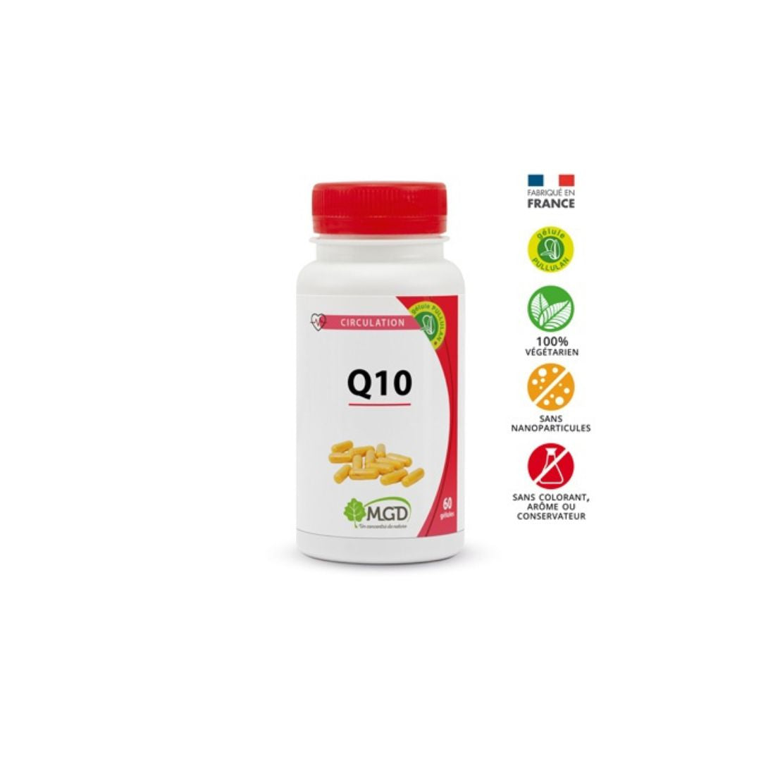 Coenzyme Q10 60 Gélules 250mg - MGD