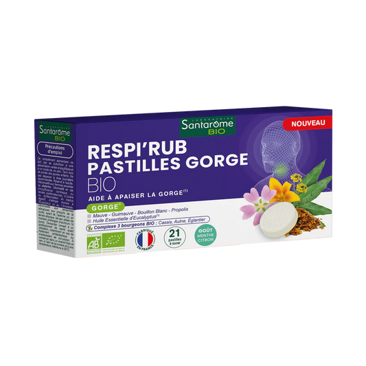 Respi'Rub Flash Bio pastilles - SANTAROME