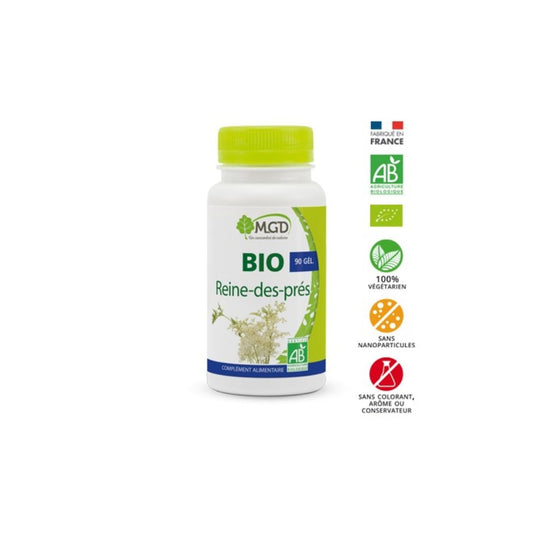 Reine des Prés Bio 90 Gélules 200mg - MGD