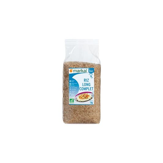 Riz Long Complet Bio 1kg - MARKAL