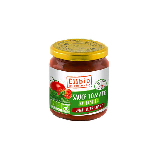 Sauce Tomate Basilic 300g - ELIBIO