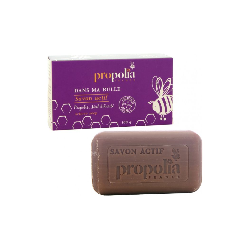 Savon Actif Propolis Miel et Plantes 100g - PROPOLIA