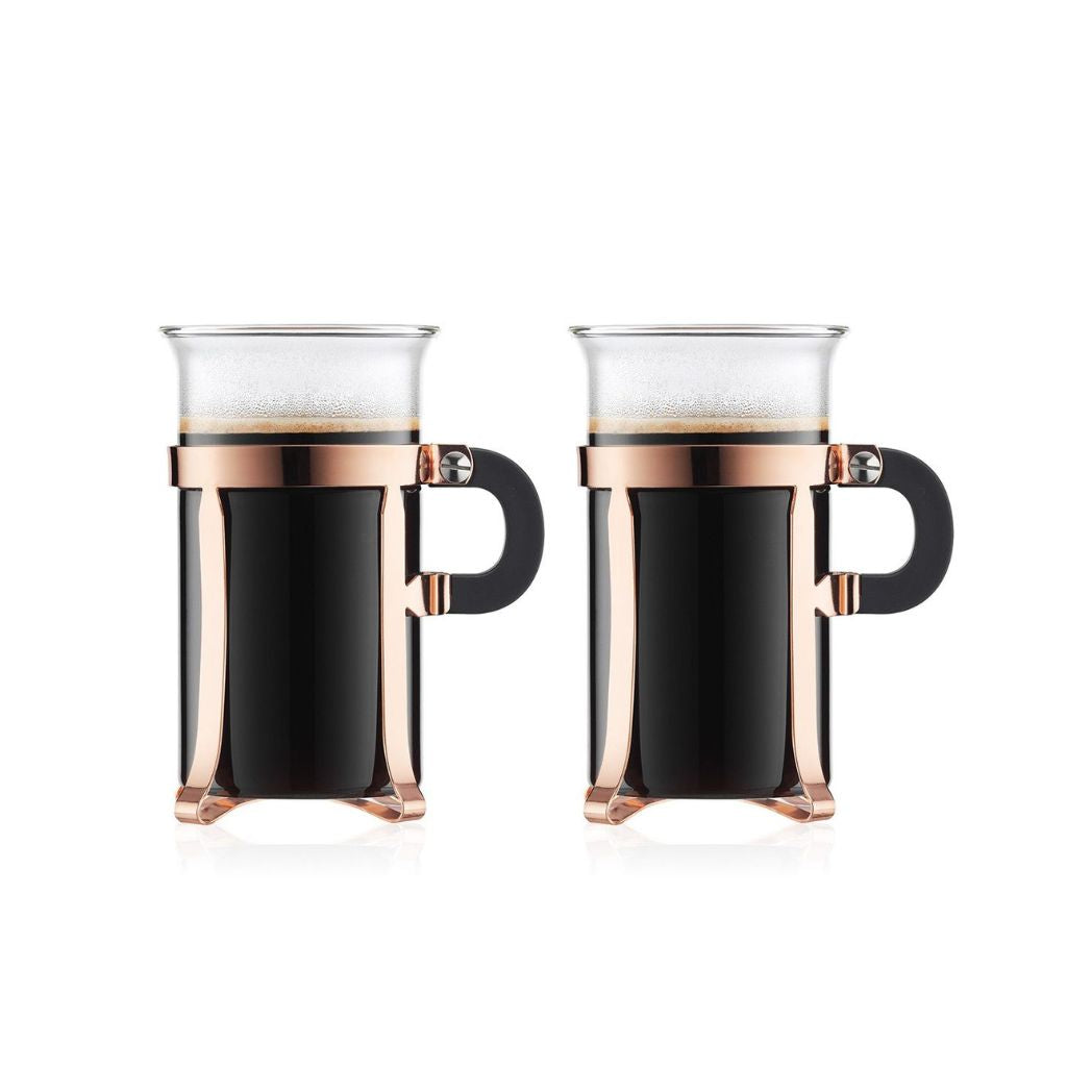 Set de 2 Verres à Café 0.3L Cuivre - CHAMBORD