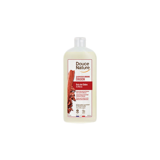 Shampooing Douche Bois de Cèdre 1L - DOUCE NATURE