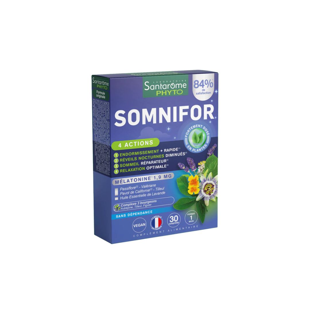 Somnifor 4 Actions 30 Comprimés - SANTAROME