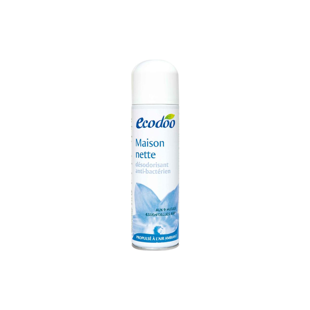 Spray Maison Nette Anti Bacterien Bio 335ML - ECODOO