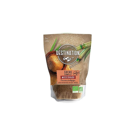 Sucre de Canne Complet Bio Muscovado 500g - DESTINATION