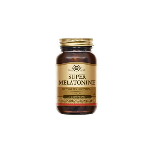 Super Mélatonine 60 Capsules - SOLGAR