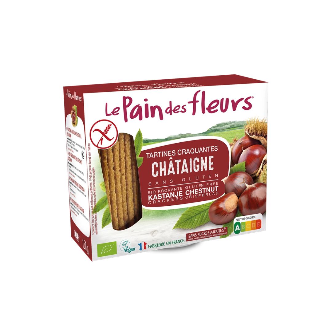 Tartines Craquantes Châtaigne 150g - LE PAIN DES FLEURS