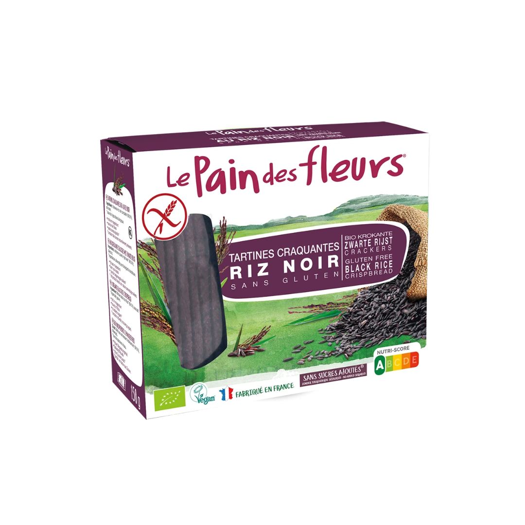 Tartines Craquantes Riz Nérone 150g - LE PAIN DES FLEURS