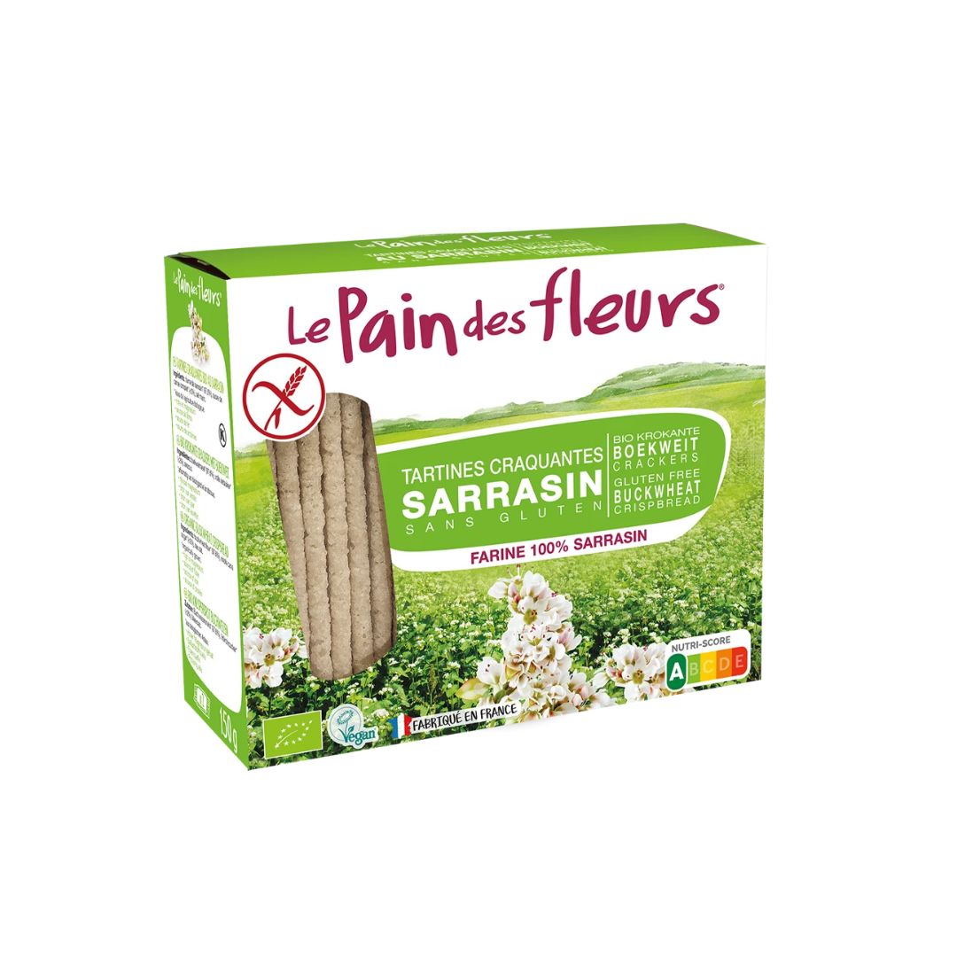 Tartines Craquantes Sarrasin 150g - LE PAIN DES FLEURS