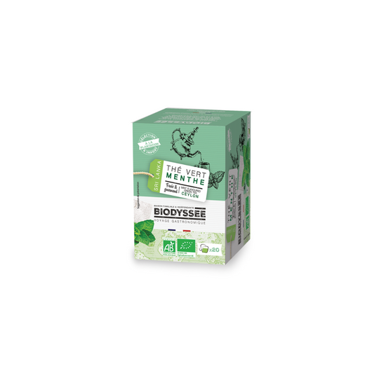 Thé Vert Menthe 30g - BIODYSSEE