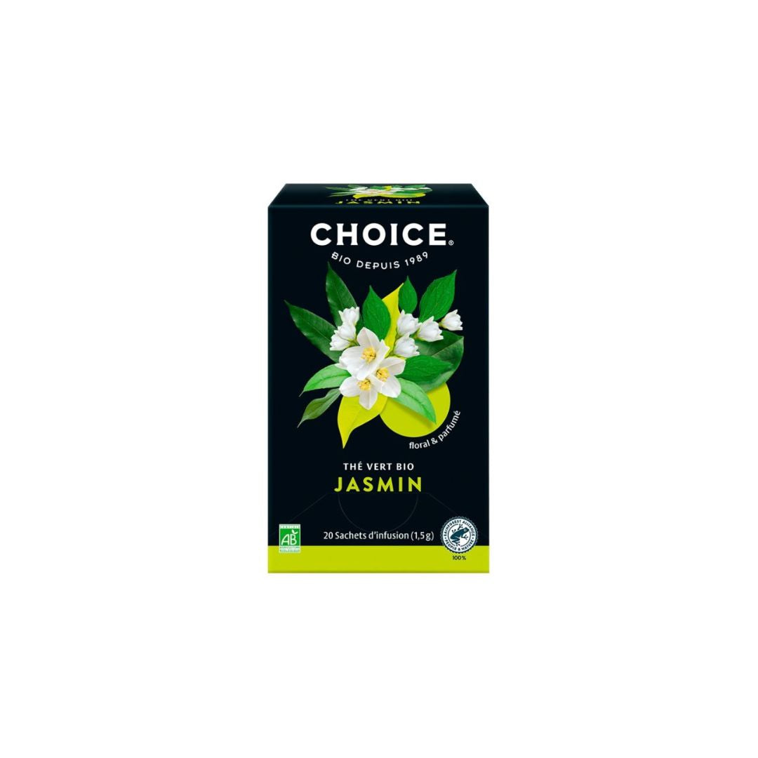 Thé Vert Jasmin Bio 24g - CHOICE