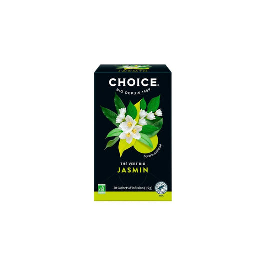 Thé Vert Jasmin Bio 24g - CHOICE