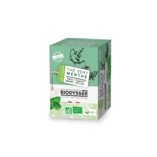 Thé Vert Menthe 30g - BIODYSSEE