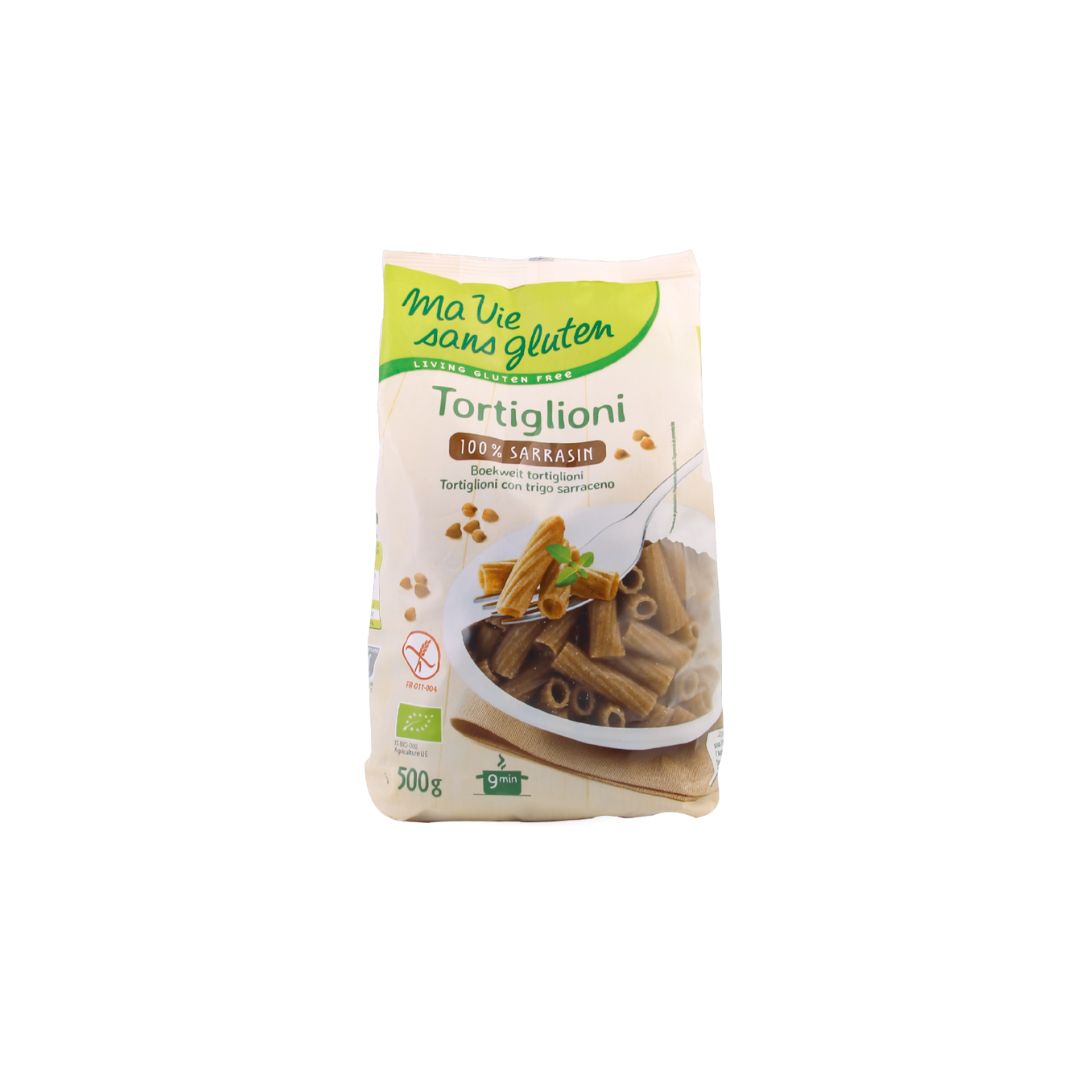 Tortiglioni 100% Sarrasin 500g - MA VIE SANS GLUTEN