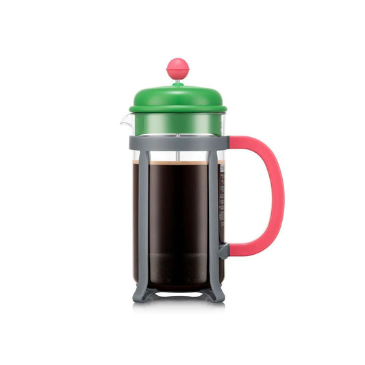 Java Cafétière French Press 1L Plastique |Gris|Rose|Vert| - BODUM