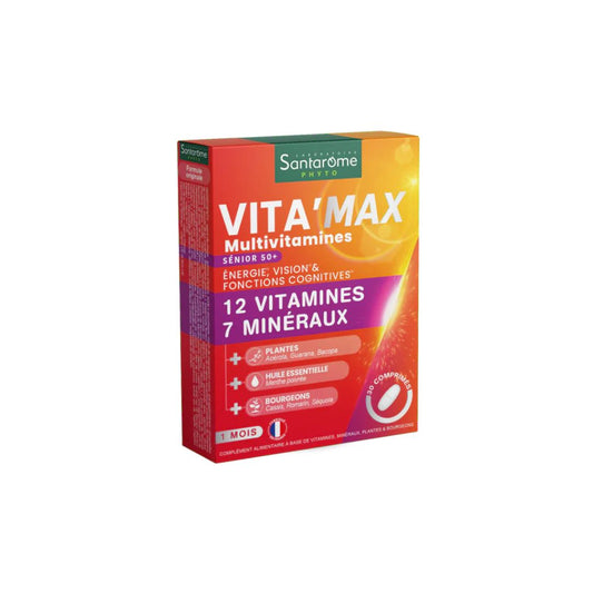 Vita'Max Senior 30 Comprimés - SANTAROME