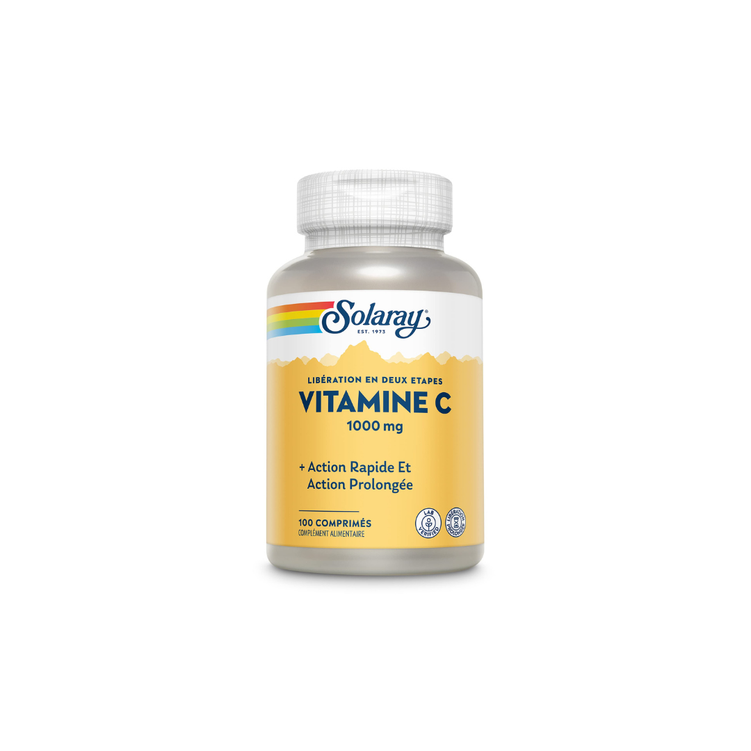 Vitamine C 1000mg 100 Comprimés - SOLARAY