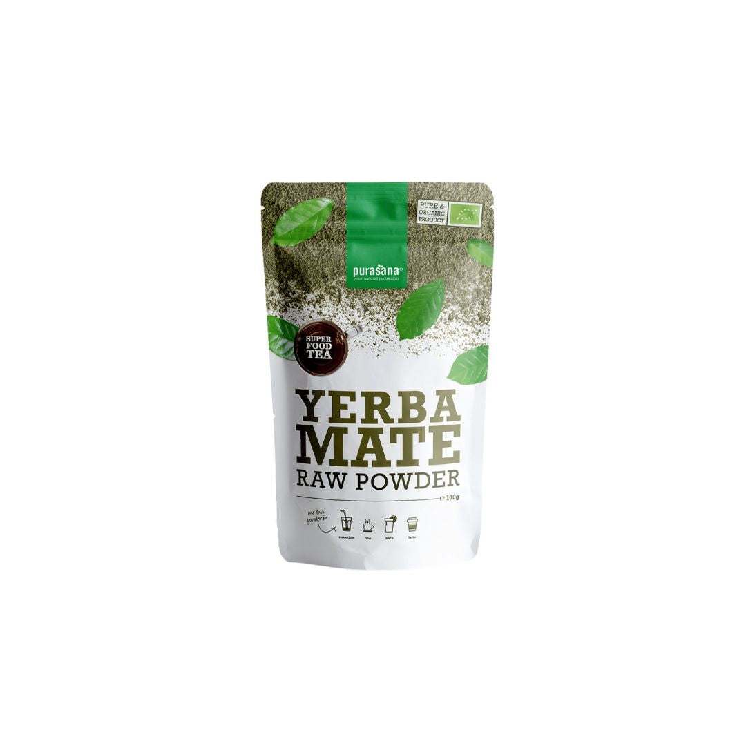 Yerba Maté Poudre Bio 100g - PURASANA