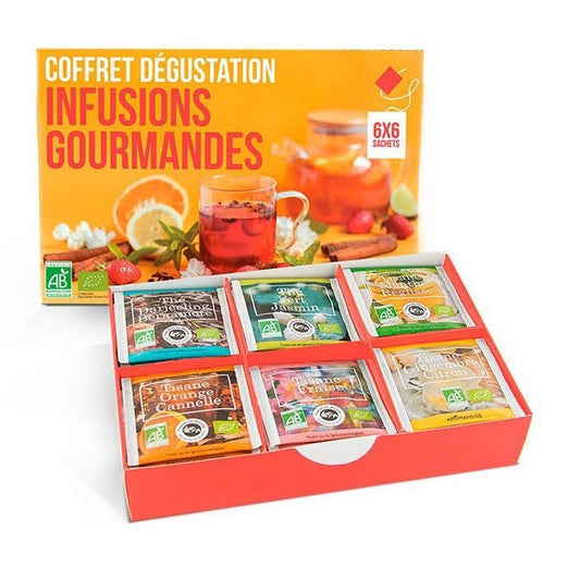 Coffret Dégustation Infusion Gourmandes