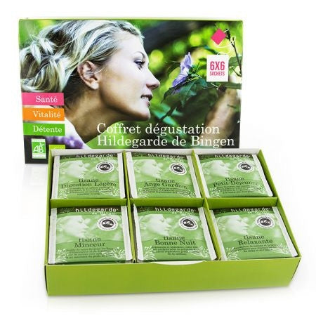 Coffret Découverte 36 thé BIO HILDEGARDE