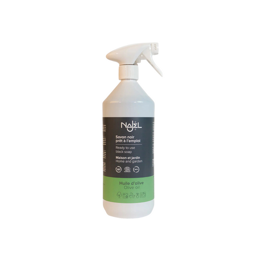 Savon noir liquide en spray 100% olive - NAJEL