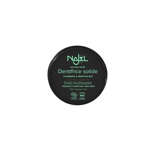Dentifrice solide au charbon bio - NAJEL