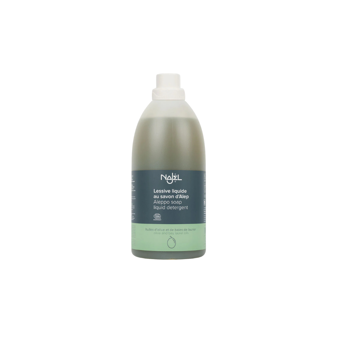Lessive liquide au savon d'Alep ecodetergent 2L - NAJEL
