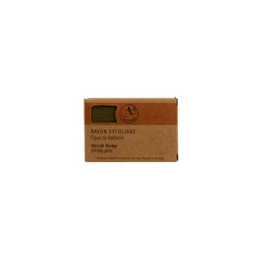 Savon Exfoliant a la figue de barbarie 100g - ALEPEO