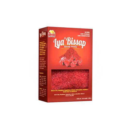 Bissap Moulu Nature 300g - LYA'BISSAP