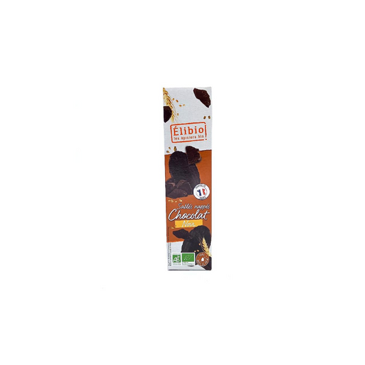 Sablés chocolat noir 160g - ELIBIO